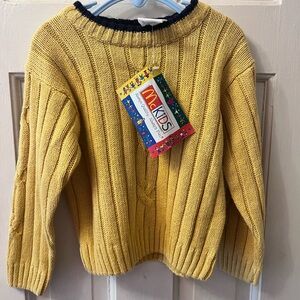 McDonald's Kids Yellow Sweater